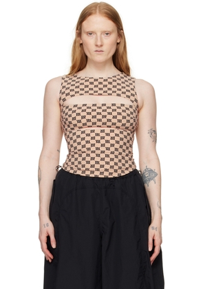 MISBHV Beige Elena Tank Top