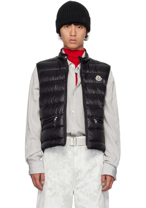 Moncler Black Gui Down Vest