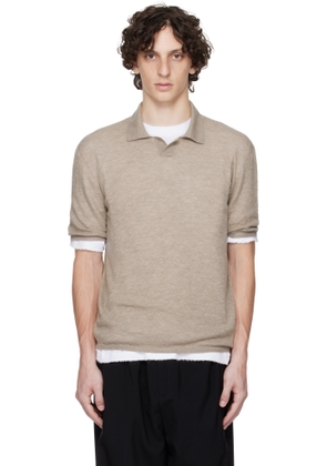 The Row Beige Isao Polo