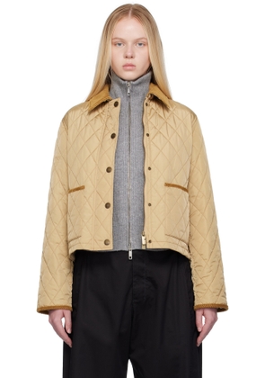 Burberry Tan Oldham Nylon Jacket
