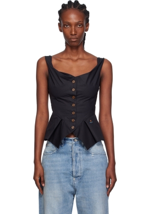 Vivienne Westwood Black Monday Vest Top