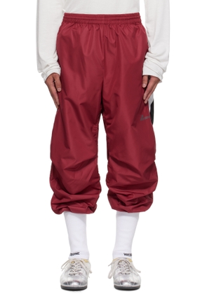 We11done Red Socks Track Pants