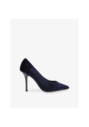 Womens KG Kurt Geiger Nala Velvet Heeled Courts