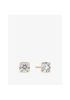 Womens Sif Jakobs Venice Solitaire 14ct Gold and 1.00ct Lab Grown Diamond Earrings