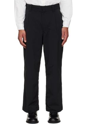nanamica Black ALPHADRY Club Trousers