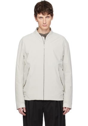 Veilance Gray Diode Insulated Bomber Jacket