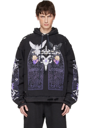 Who Decides War Black Eptiome Hoodie
