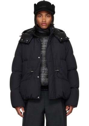 sacai Black Ripstop Down Jacket