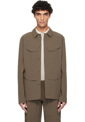 Veilance Taupe Field Softshell Jacket