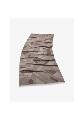 Bvlgari Logo Cashmere Stole Scarf