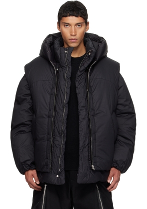 Mordecai Black Double Layered Down Jacket