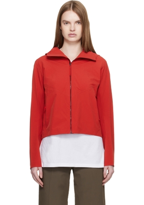Veilance Red Focal Hoody Jacket