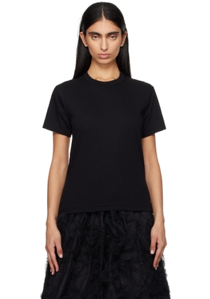 COMME des GARÇONS PLAY Black 'Heart On Back' T-shirt