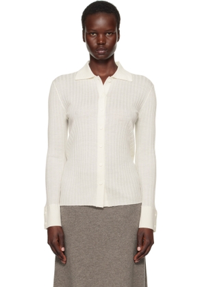 LISA YANG Off-White Aria Cardigan