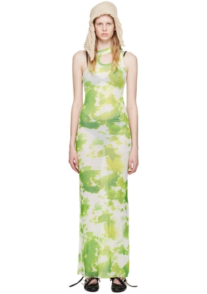 Ottolinger SSENSE Exclusive Green Maxi Dress