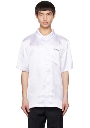 Han Kjobenhavn White Open Spread Collar Shirt