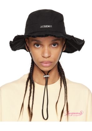 JACQUEMUS Black Les Classiques 'The Artichaut' Bucket Hat