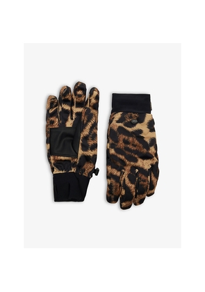Womens Goldbergh Softy Padded Stretch-Woven Gloves