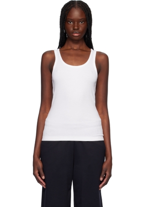 CDLP White Rib Tank Top
