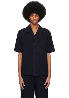 ABAGA VELLI Navy Palm Shirt