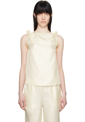 Loulou de Saison Off-White Remy Tank Top