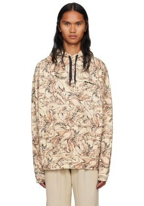 Isabel Marant Beige Marvin Hoodie