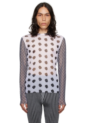 ANDREJ GRONAU SSENSE Exclusive White Long Sleeve T-Shirt