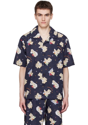 CHLOé NARDIN Navy Graphic Shirt