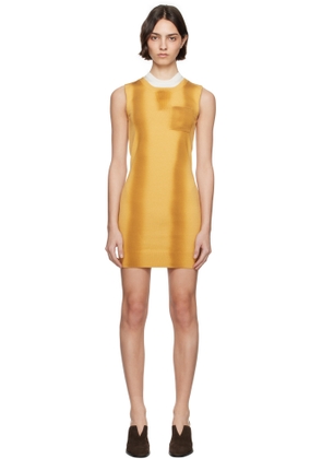 JW Anderson Yellow Shift Minidress
