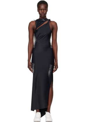 Coperni Black PUMA Edition Jersey Maxi Dress