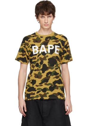 BAPE Multicolor 1st Camo 'BAPE' Rhinestone T-shirt