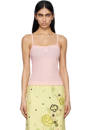 Maison Kitsuné Pink Baby Fox Patch Camisole