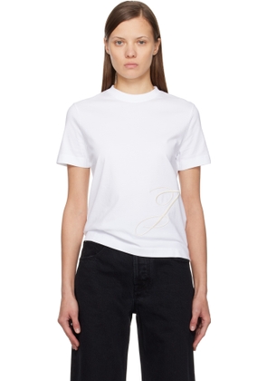 JACQUEMUS White 'The J' T-shirt