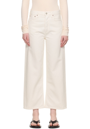 AGOLDE White Ren Jeans