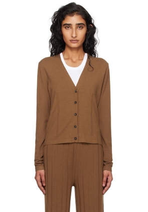 MM by Max Mara Brown Aerosi Cardigan