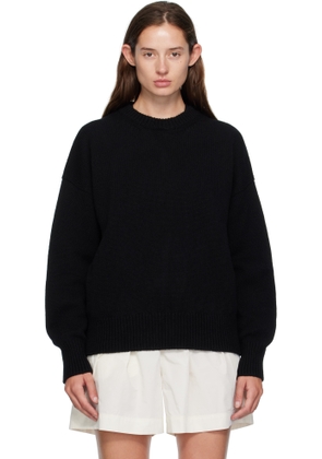 &Daughter Black Balla Crewneck Sweater