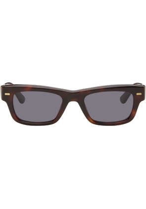 THISTLES Brown 'The Jack' Sunglasses