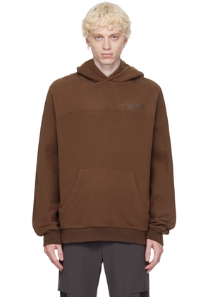 Uncertain Factor Brown Linebacker Hoodie