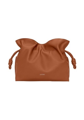Medium Flamenco clutch in nappa calfskin