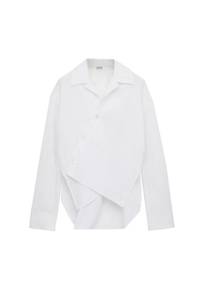 Long-sleeved cotton shirt