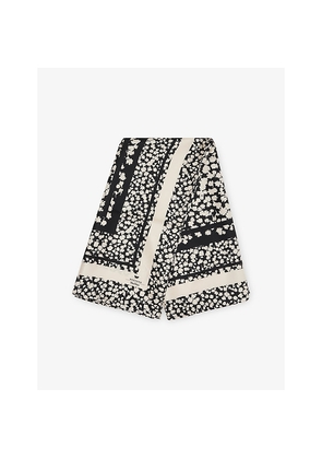 Womens Weekend Max Mara Floral-Printed Silk Scarf