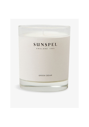 Womens Sunspel Green Cedar Scented Candle 185g