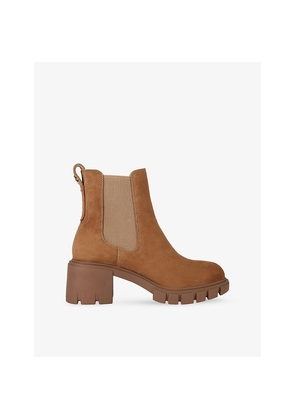 Womens Carvela Ignite Suede Heeled Chelsea Boots