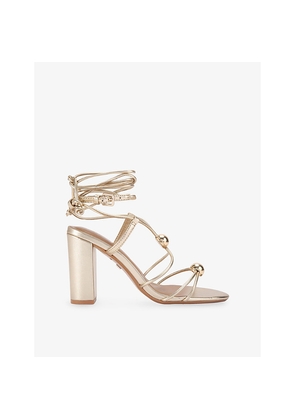 Womens KG Kurt Geiger Swift Leather Heeled Sandals