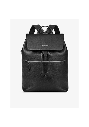 Aspinal Of London Reporter Leather Backpack