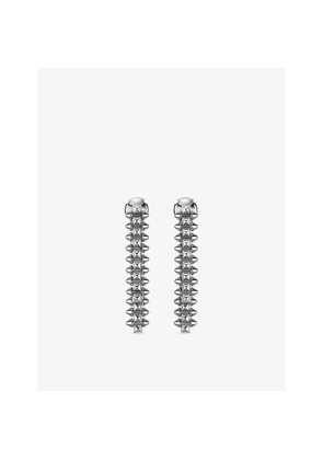 Clash De Cartier 18ct White-Gold Pendant Earrings