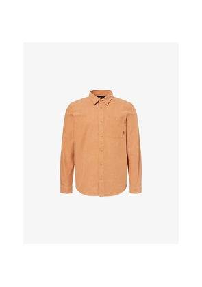 Mens Finisterre Gylly Long-Sleeves Cotton-Piqué Shirt