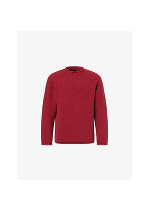 Mens Finisterre Barents Crewneck Wool-Blend Jumper