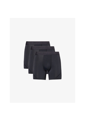 Mens Savage X Fenty Shadow Fit Pack-Of-Three Stretch-Jersey Boxer Briefs