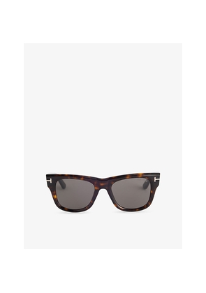 Mens Tom Ford Ft13045352A Square Acetate Sunglasses